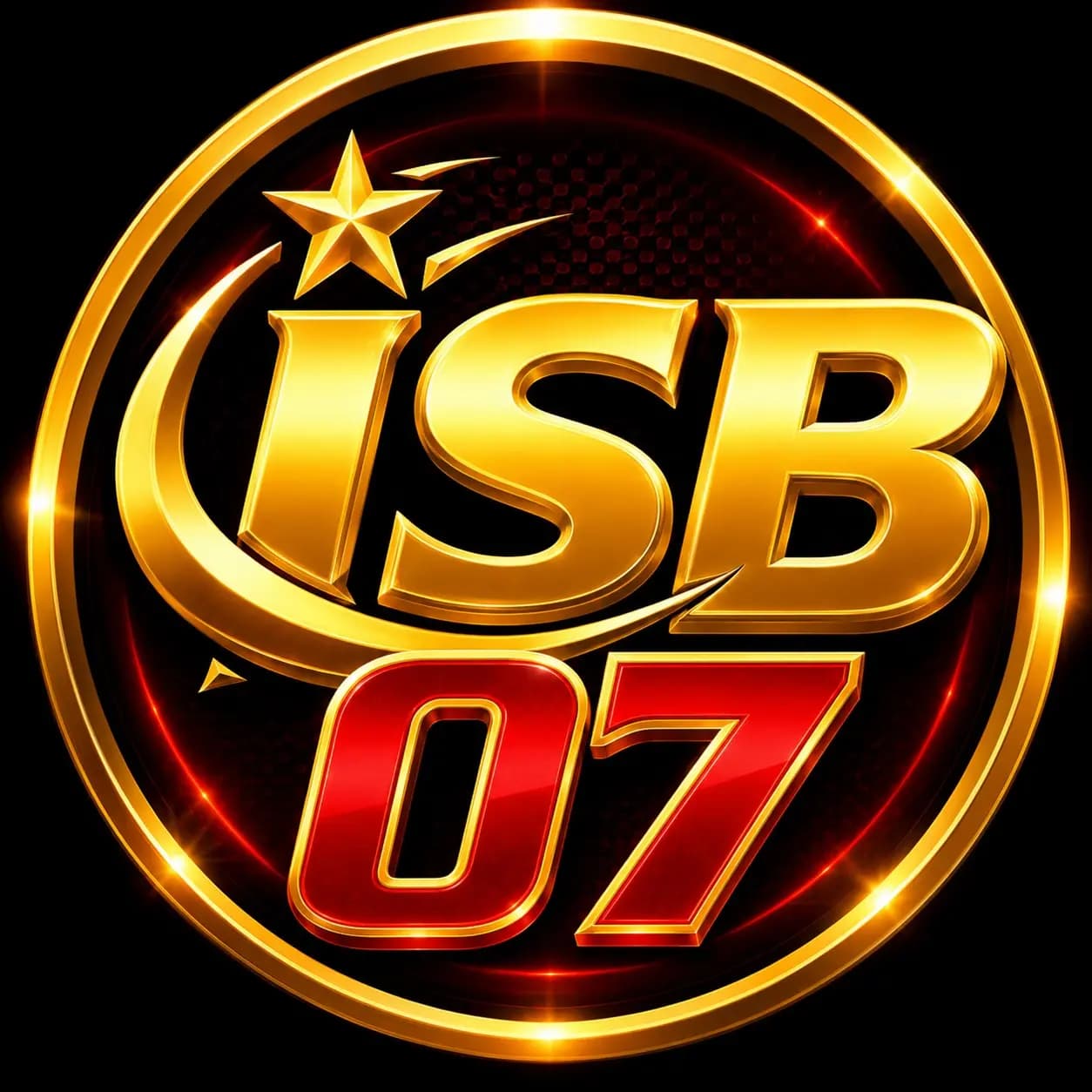 ISB07 Game gold and red Android app logo